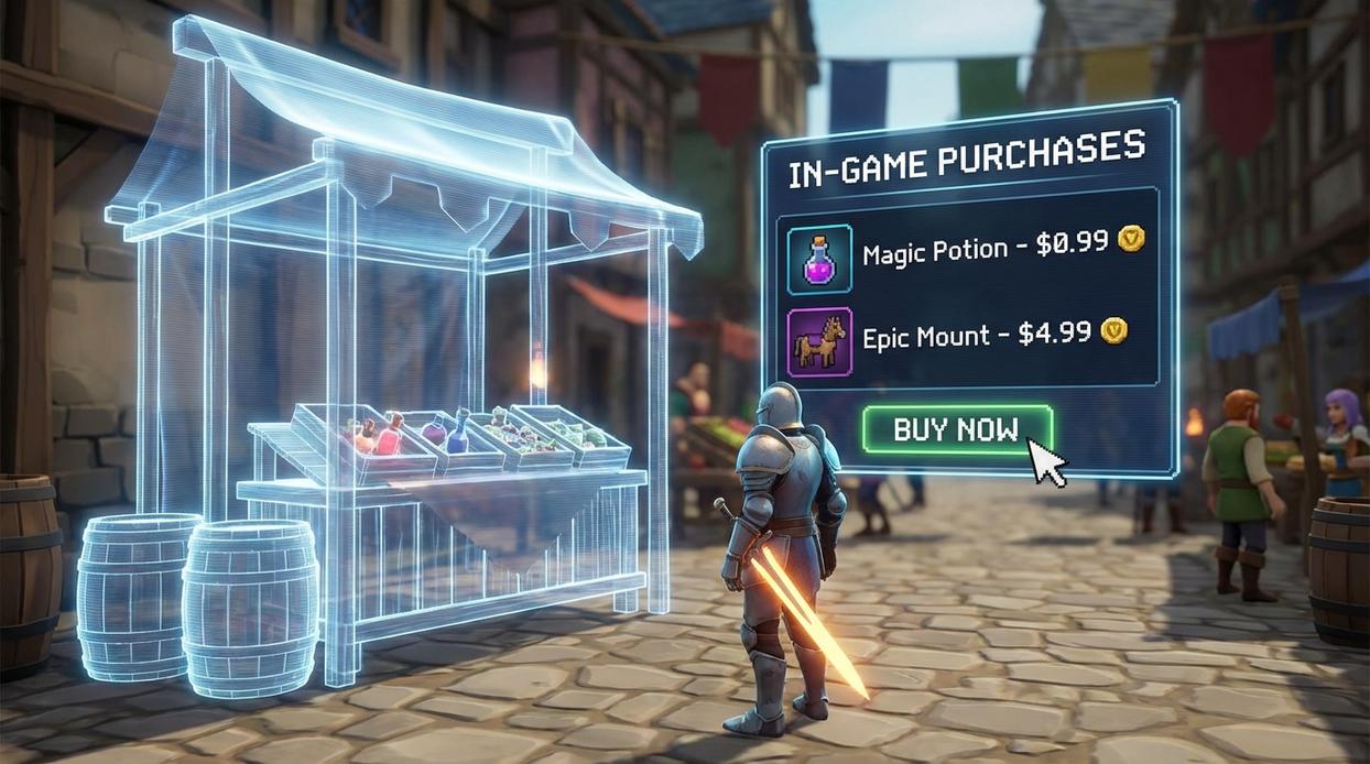 in game purchases