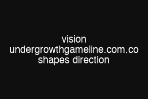 vision undergrowthgameline.com.co shapes direction